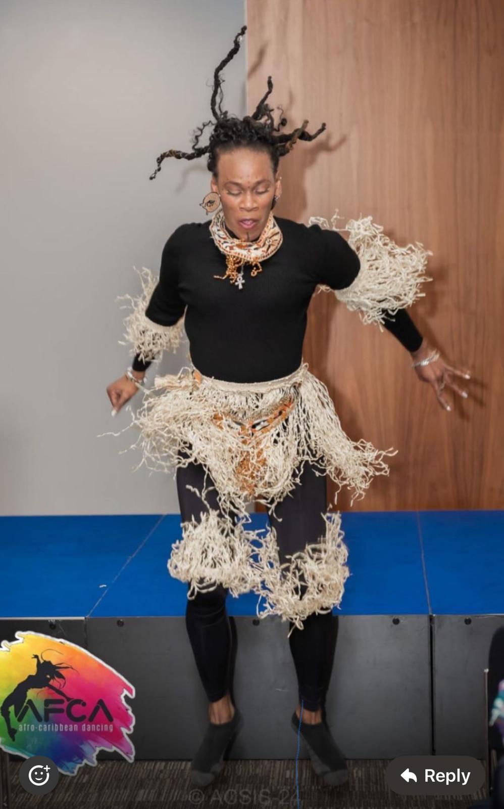 Solo dancer from AFCA movements